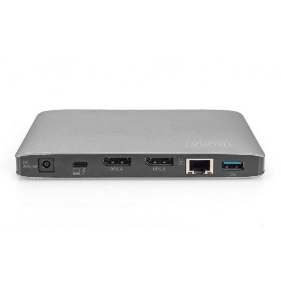 Digitus Station d'accueil Thunderbolt™ 3 8K, USB Type-C™