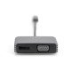 Digitus Adaptateur graphique USB Type-C™ 4K 2 en 1 Mini DisplayPort + VGA Digitus Adaptateur graphique USB Type-C™ 4K 2 en 1 Mini DisplayPort + VGA