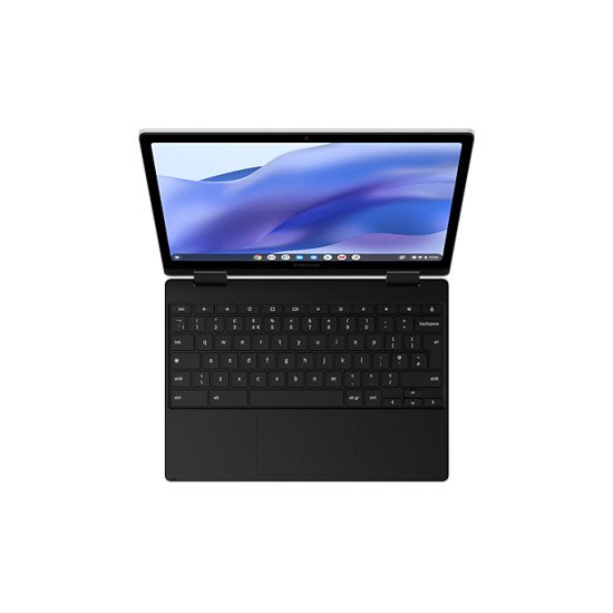 Samsung Chromebook 2 XE520QEA-KB1BE notebook N4500 31,5 cm (12.4") Écran tactile WQXGA Intel® Celeron® N 4 Go LPDDR4x-SDRAM 64 Go eMMC Wi-Fi 6 (802.11ax) Système d'exploitation Chrome Argent