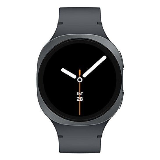 Samsung Galaxy Watch 8 3,3 cm (1.3") AMOLED 40 mm Numérique 438 x 438 pixels Écran tactile 4G Graphite Wifi GPS (satellite)