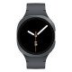 Samsung Galaxy Watch 8 3,3 cm (1.3") AMOLED 40 mm Numérique 438 x 438 pixels Écran tactile 4G Graphite Wifi GPS (satellite)