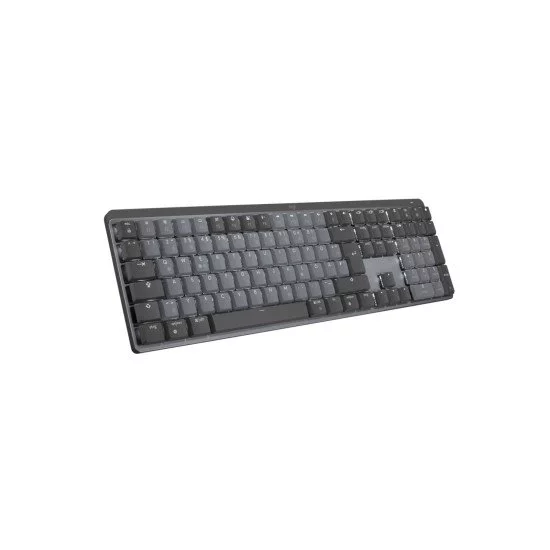 Logitech MX Mechanical clavier RF sans fil + Bluetooth QWERTZ Allemand Graphite, Gris Logitech MX Mechanical clavier RF sans fil + Bluetooth QWERTZ Allemand Graphite, Gris