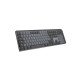 Logitech MX Mechanical clavier RF sans fil + Bluetooth QWERTZ Allemand Graphite, Gris