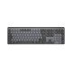 Logitech MX Mechanical clavier RF sans fil + Bluetooth QWERTZ Suisse Graphite, Gris