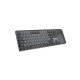 Logitech MX Mechanical clavier RF sans fil + Bluetooth QWERTZ Suisse Graphite, Gris