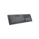 Logitech MX Mechanical clavier RF sans fil Bluetooth AZERTY Français Graphite, Gris