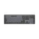 Logitech MX Mechanical clavier RF sans fil Bluetooth AZERTY Français Graphite, Gris