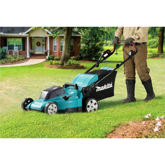 Makita DLM480PT2 tondeuse à gazon Tondeuse à gazon poussée Batterie Noir, Turquoise Makita DLM480PT2 tondeuse à gazon Tondeuse à gazon poussée Batterie Noir, Turquoise