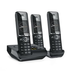 Gigaset COMFORT 550A Téléphone analogique Identification de l'appelant Noir Gigaset COMFORT 550A Téléphone analogique Identification de l'appelant Noir