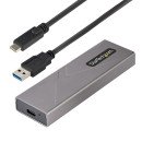 StarTech.com Boîtier Externe SSD M.2 NVMe/SATA - Boîtier Disque Dur SSD M.2 PCIe/SATA - Boîtier SSD M.2 - Boîtier pour SSD M.2 avec Câbles Hôtes USB-C et USB A - Boîtier M.2 NVMe Compatible 2230/2242/2260/2280 StarTech.com Boîtier Externe SSD M.2 NVMe/SATA - Boîtier Disque Dur SSD M.2 PCIe/SATA - Boîtier SSD M.2 - Boîtier pour SSD M.2 avec Câbles Hôtes USB-C et USB A - Boîtier M.2 NVMe Compatible 2230/2242/2260/2280