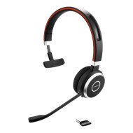 Jabra Evolve 65 Casque Avec fil &sans fil Arceau Appels/Musique USB Type-A Bluetooth Noir