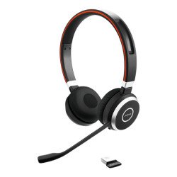 Jabra Evolve 65 Casque Avec fil &sans fil Arceau Appels/Musique USB Type-A Bluetooth Socle de chargement Noir