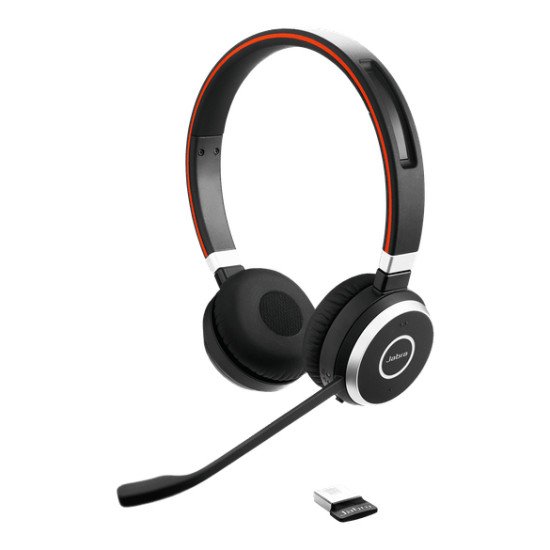 Jabra Evolve 65 Casque Avec fil &sans fil Arceau Appels/Musique USB Type-A Bluetooth Socle de chargement Noir