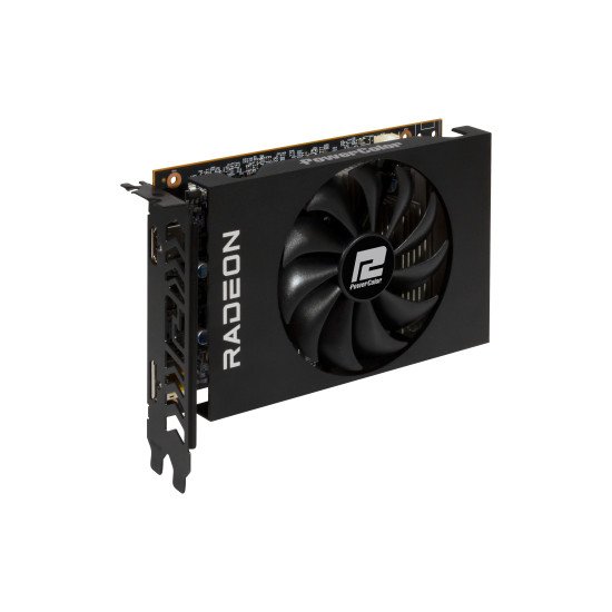 PowerColor AXRX 6400 4GBD6-DH carte graphique AMD Radeon RX 6400 4 Go GDDR6 PowerColor AXRX 6400 4GBD6-DH carte graphique AMD Radeon RX 6400 4 Go GDDR6