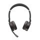 Jabra Evolve 75 Casque Avec fil &sans fil Arceau Appels/Musique Bluetooth Noir