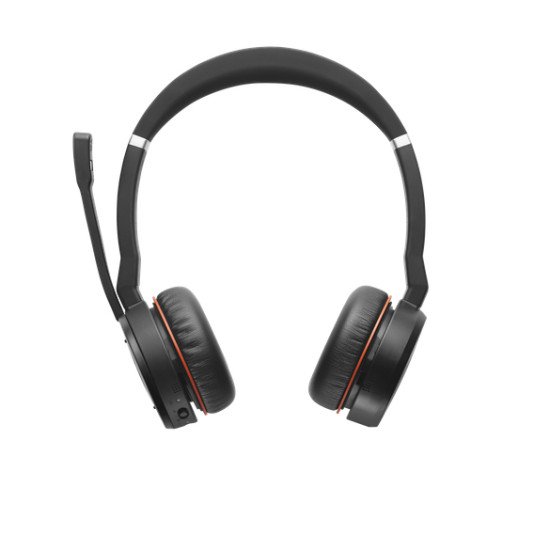 Jabra Evolve 75 Casque Avec fil &sans fil Arceau Appels/Musique Bluetooth Socle de chargement Noir