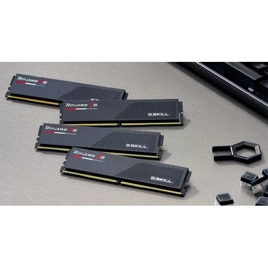 G.Skill Ripjaws S5 / F5-6000J3040F16GX2-RS5K module de mémoire 32 Go 2 x 16 Go DDR5 3000 MHz G.Skill Ripjaws S5 / F5-6000J3040F16GX2-RS5K module de mémoire 32 Go 2 x 16 Go DDR5 3000 MHz