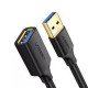 Ugreen 30127 câble USB 3 m USB 3.2 Gen 1 (3.1 Gen 1) USB A Noir