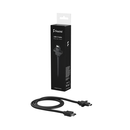Fractal Design FD-A-USBC-001 câble USB 0,67 m Noir Fractal Design FD-A-USBC-001 câble USB 0,67 m Noir