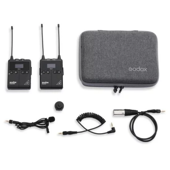 Godox WMicS1 Noir Microphone Lavalier/boutonnière Godox WMicS1 Noir Microphone Lavalier/boutonnière
