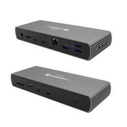 i-tec Thunderbolt 4 Dual Display Docking Station + Power Delivery 96W i-tec Thunderbolt 4 Dual Display Docking Station + Power Delivery 96W