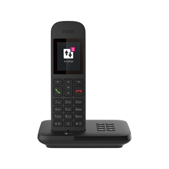 Telekom Sinus A12 Téléphone analog/dect Noir