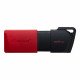 Kingston DataTraveler Exodia M clé USB flash 128 Go USB Type-A 3.2 Gen 1 (3.1 Gen 1) Noir, Rouge