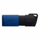 Kingston DataTraveler Exodia M clé USB flash 64 Go USB Type-A 3.2 Gen 1 (3.1 Gen 1) Noir, Bleu Kingston DataTraveler Exodia M clé USB flash 64 Go USB Type-A 3.2 Gen 1 (3.1 Gen 1) Noir, Bleu