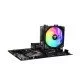 Thermaltake UX200 SE ARGB Processeur Refroidisseur d'air 12 cm Noir, Blanc Thermaltake UX200 SE ARGB Processeur Refroidisseur d'air 12 cm Noir, Blanc