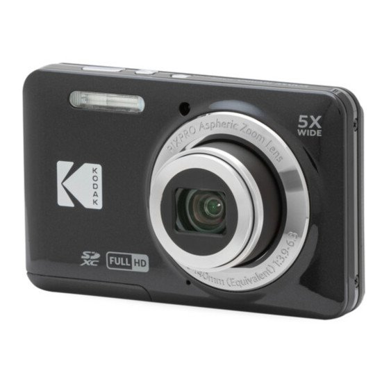 Kodak PIXPRO FZ55 1/2.3" Appareil-photo compact 16 MP CMOS 4608 x 3456 pixels Noir