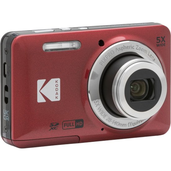 Kodak PIXPRO FZ55 1/2.3" Appareil-photo compact 16 MP CMOS 4608 x 3456 pixels Rouge