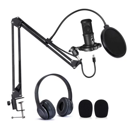 Easypix 62021 microphone Noir Microphone de studio Easypix 62021 microphone Noir Microphone de studio