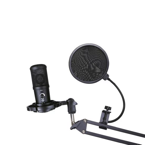 Easypix 62021 microphone Noir Microphone de studio Easypix 62021 microphone Noir Microphone de studio
