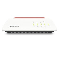 FRITZ!Box 5590 Fiber routeur sans fil Gigabit Ethernet Bi-bande (2,4 GHz / 5 GHz) Blanc