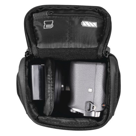 Hama Matera Boîtier compact Noir Hama Matera Boîtier compact Noir