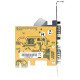 StarTech.com Carte Série PCI Express à 2 ports - Carte d'Extension Série PCIe vers RS232 (DB9) - Adaptateur PCIe avec UART 16C1050, Supports Standard ou Profil Bas - Carte PCIe 2 Ports, Rétention COM, Win et Linux