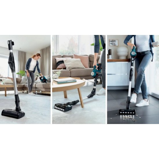 Bosch BSS71125AH aspirateur balai et balai électrique Aspirateur-balai 2 en 1 Batterie Sec Sans sac Noir, Bleu Bosch BSS71125AH aspirateur balai et balai électrique Aspirateur-balai 2 en 1 Batterie Sec Sans sac Noir, Bleu