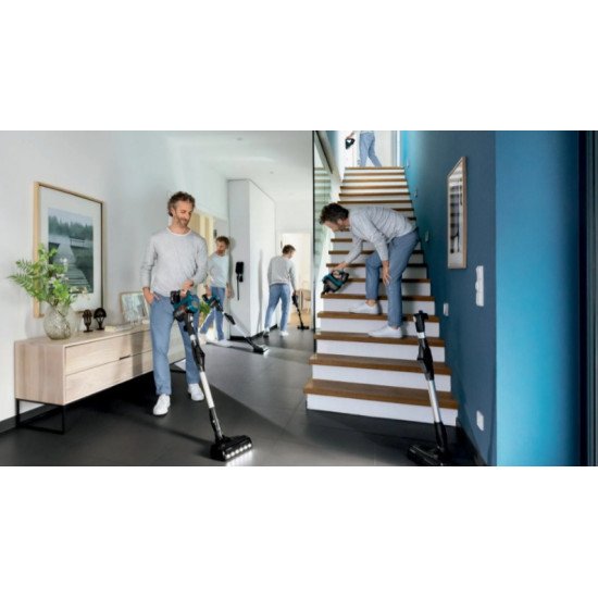 Bosch BSS71125AH aspirateur balai et balai électrique Aspirateur-balai 2 en 1 Batterie Sec Sans sac Noir, Bleu Bosch BSS71125AH aspirateur balai et balai électrique Aspirateur-balai 2 en 1 Batterie Sec Sans sac Noir, Bleu