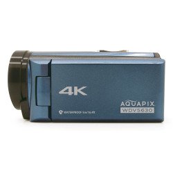 Aquapix WDV5630 Caméscope portatif 13 MP CMOS 4K Ultra HD Bleu, Gris Aquapix WDV5630 Caméscope portatif 13 MP CMOS 4K Ultra HD Bleu, Gris