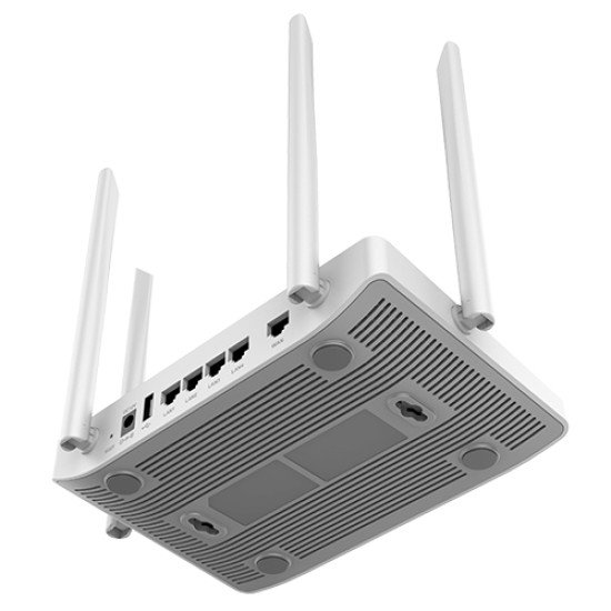 Grandstream Networks GWN-7052 routeur sans fil Gigabit Ethernet Bi-bande (2,4 GHz / 5 GHz) Blanc