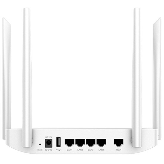 Grandstream Networks GWN-7052 routeur sans fil Gigabit Ethernet Bi-bande (2,4 GHz / 5 GHz) Blanc