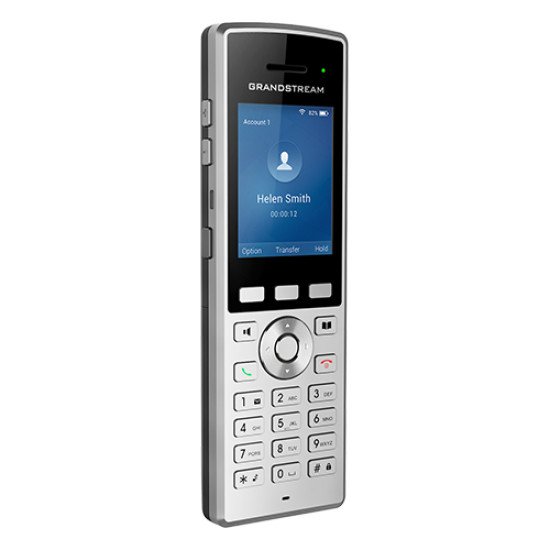 Grandstream Networks WP822 téléphone fixe Noir, Argent 2 lignes LCD Wifi