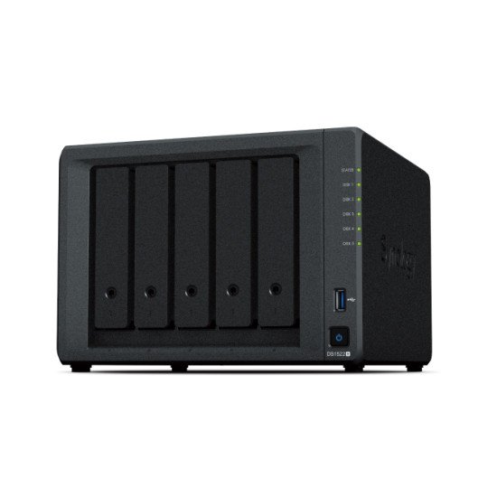 Synology DiskStation DS1522+ serveur de stockage NAS Tower Ethernet/LAN Noir R1600