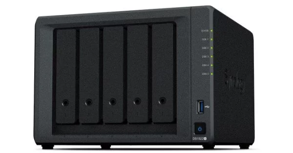 Serveur NAS Synology DiskStation DS1621+ - 6 Baies - Processeur V1500B - Pour Bureau Et Entreprise