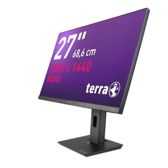 Wortmann AG TERRA 3030218 écran PC 68,6 cm (27") 2560 x 1440 pixels Quad HD LED Noir