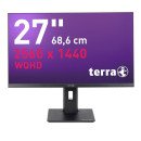 Wortmann AG TERRA 3030223 écran PC 68,6 cm (27") 2560 x 1440 pixels Wide Quad HD LCD Noir