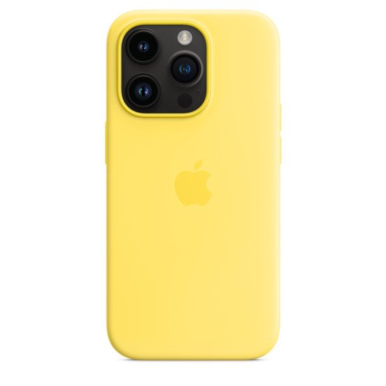 Apple MQUG3ZM/A coque de protection pour téléphones portables 15,5 cm (6.1") Housse Jaune