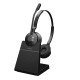 Jabra Engage 55 Casque Sans fil Arceau Bureau/Centre d'appels Noir, Titane Jabra Engage 55 Casque Sans fil Arceau Bureau/Centre d'appels Noir, Titane