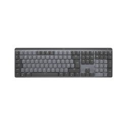 Logitech MX Mechanical clavier RF sans fil + Bluetooth QWERTY Anglais britannique Graphite, Gris