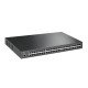 TP-Link TL-SG3452XP JetStream PoE Switch Géré L2+ Gigabit Ethernet (10/100/1000) Connexion Ethernet, supportant l'alimentation via ce port (PoE) 1U Noir